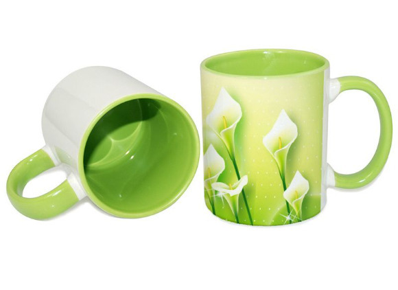 Inner Color Mug Light Green