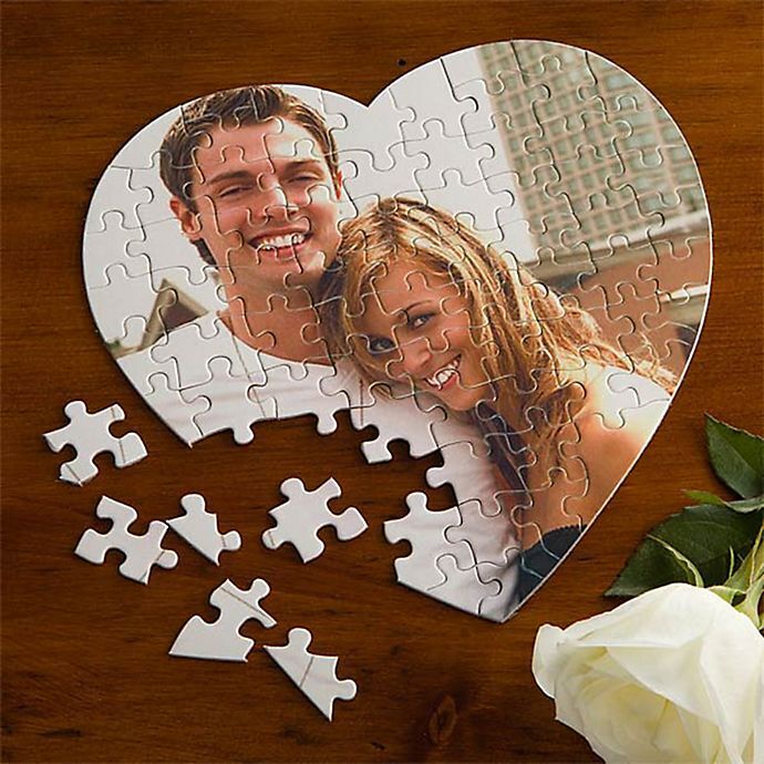 Heart Shape Photo Puzzle