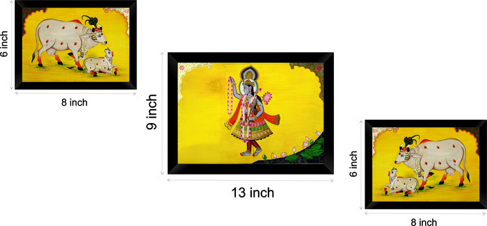 Luxurious Wall Dcor Photo Frame  Painting Look, Unbreakable Glass