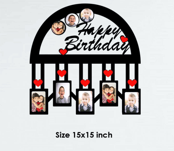 Wooden Wall Frame 8 Pics Design-3