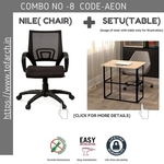 Work from Home Combo ZARA SETU TABLE + NILE CHAIR