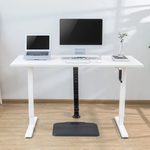 MANUAL SIT STAND DESK WHITE
