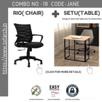 Work from Home Combo JANE SETU TABLE + RIO CHAIR