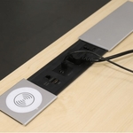 Electric Box - Slide Out Wireless Charger 10 Watt + 2 Universal Power + 2 USB Charger + 1 Cat 6 Socket + 1 HDMI