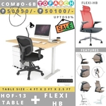 Table Chair Combo - 6B HOF 13 Table + FLEXI HB Chair