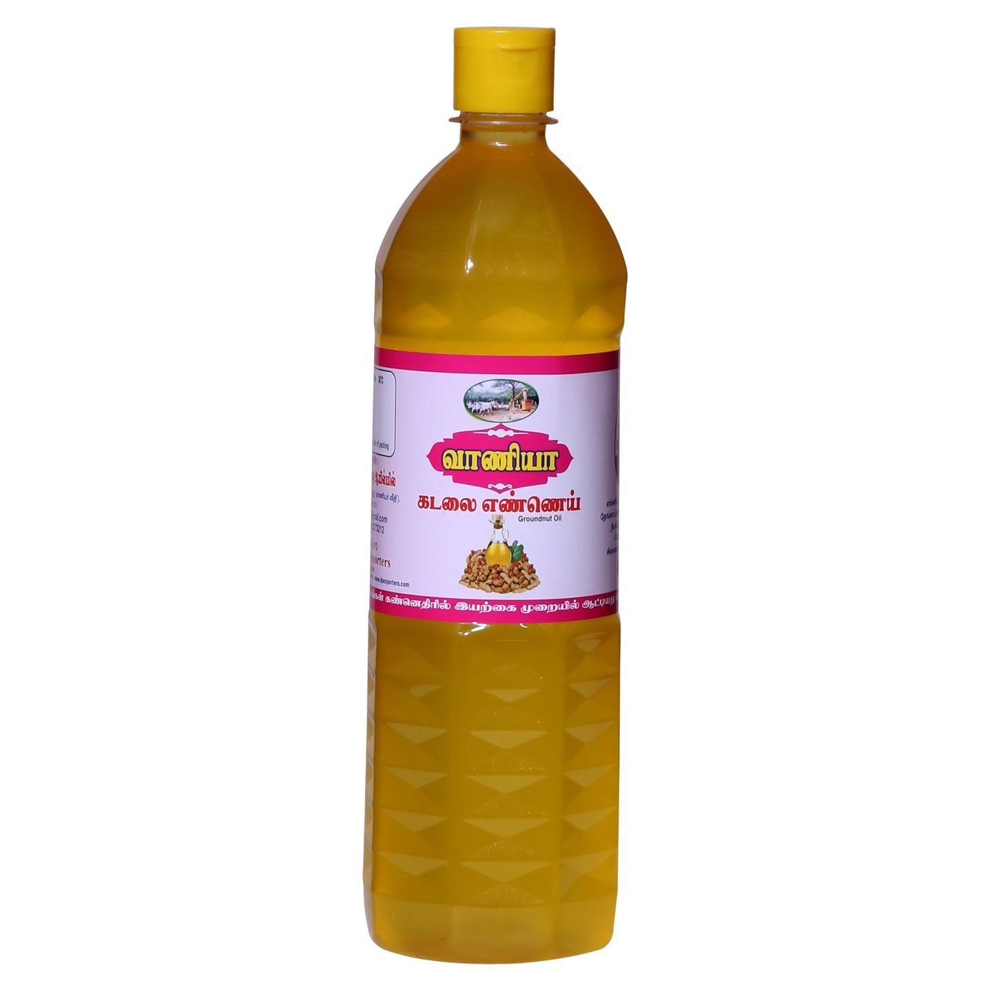 Vaniya Cold Pressed 100% Natural Groundnut Oil (1 Litre)