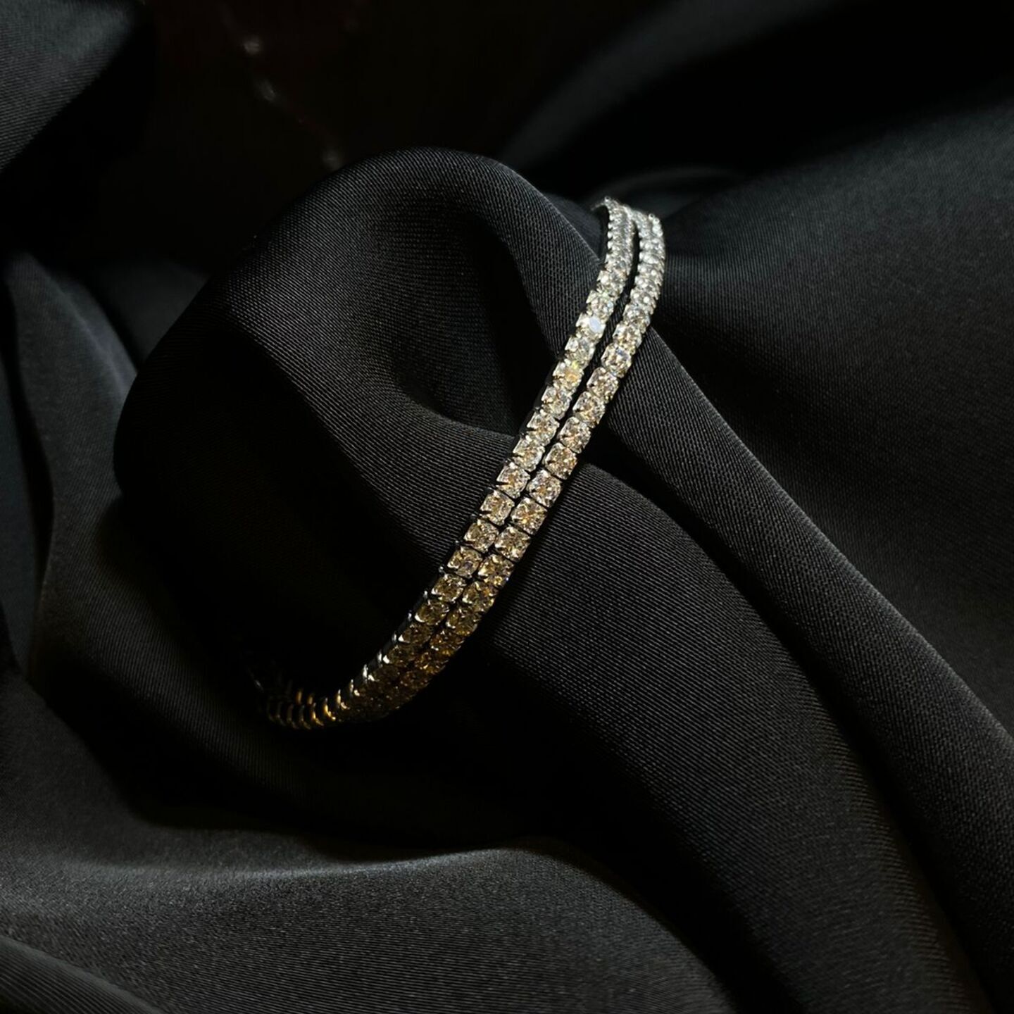 Stellar Glow Tennis Bracelet