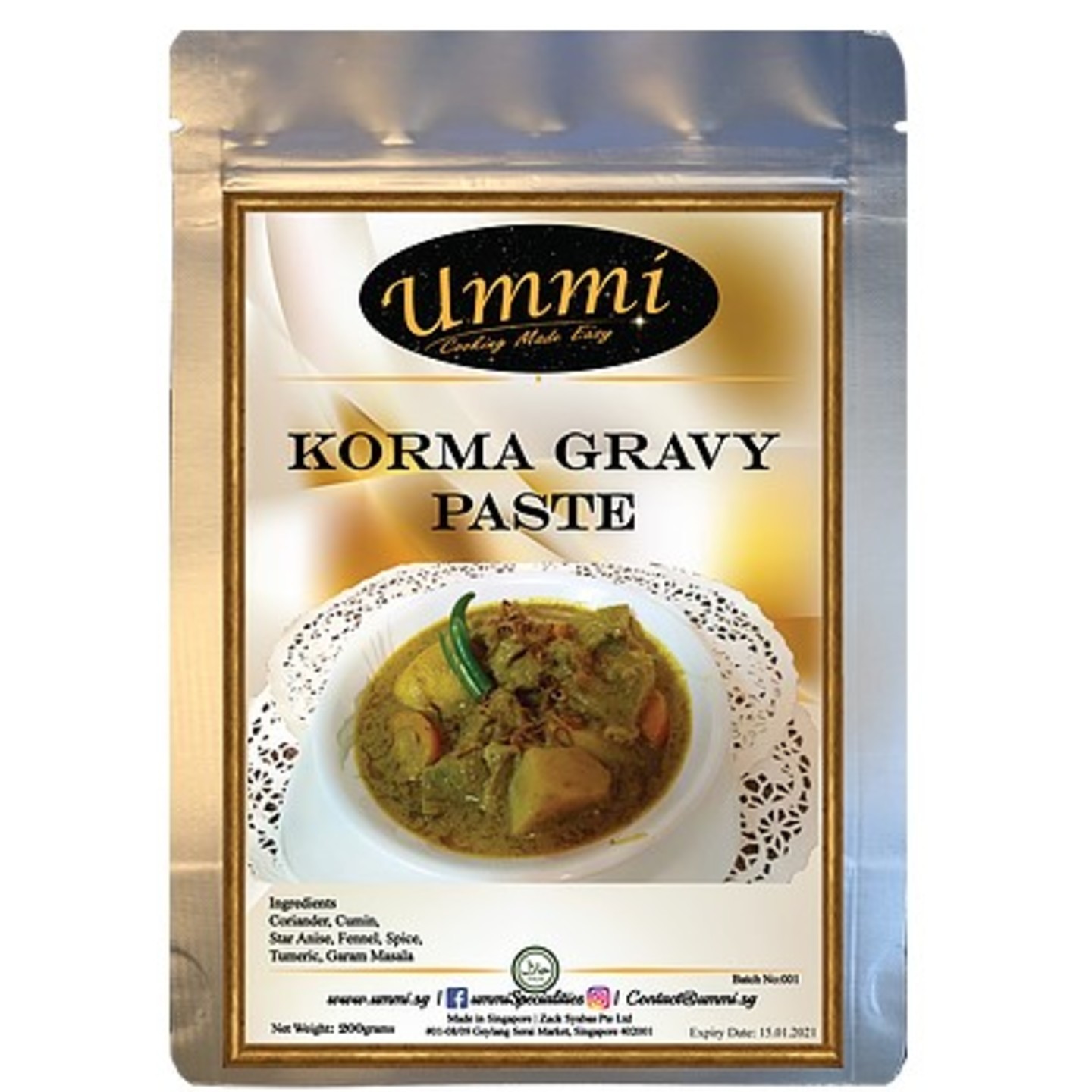 Korma Gravy Paste