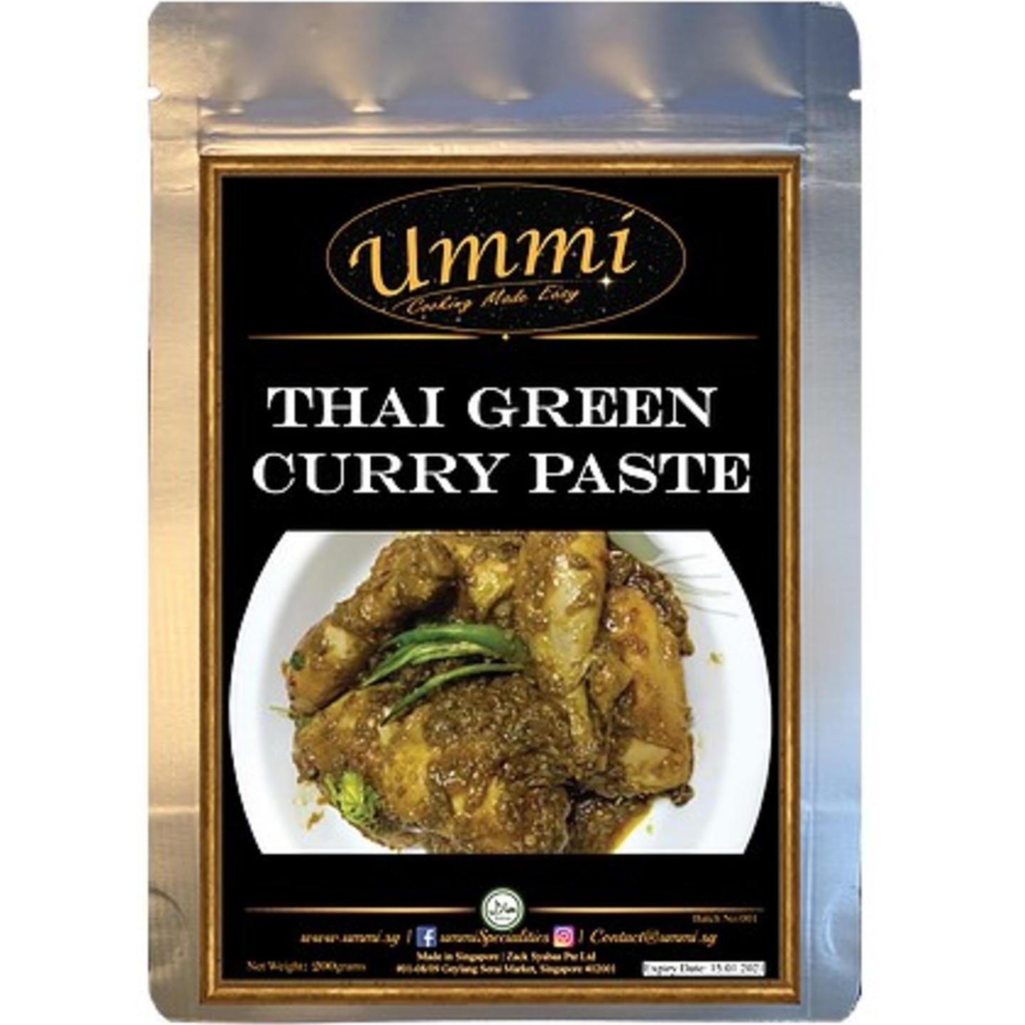 Thai Green Curry Paste