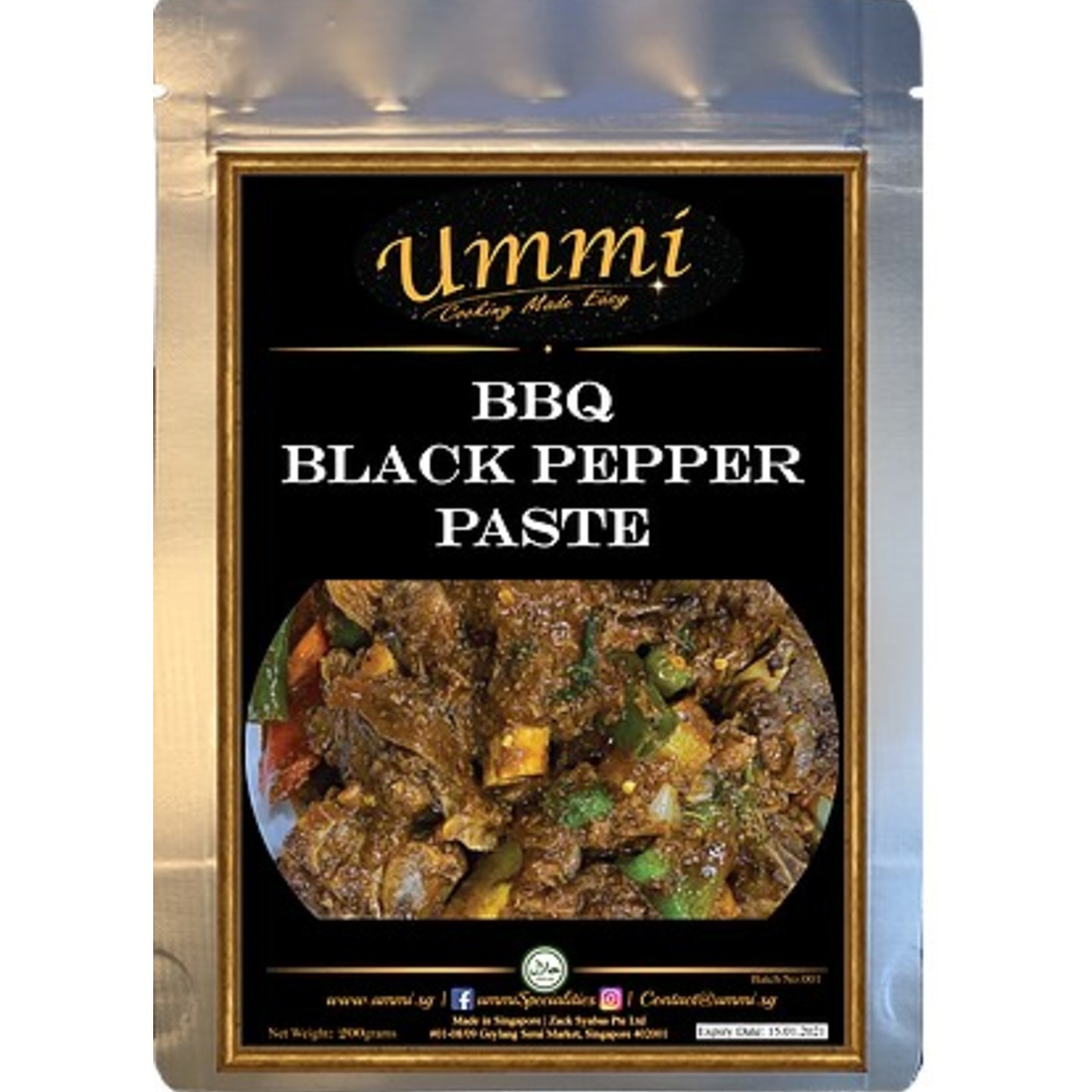 BBQ Black Pepper Paste