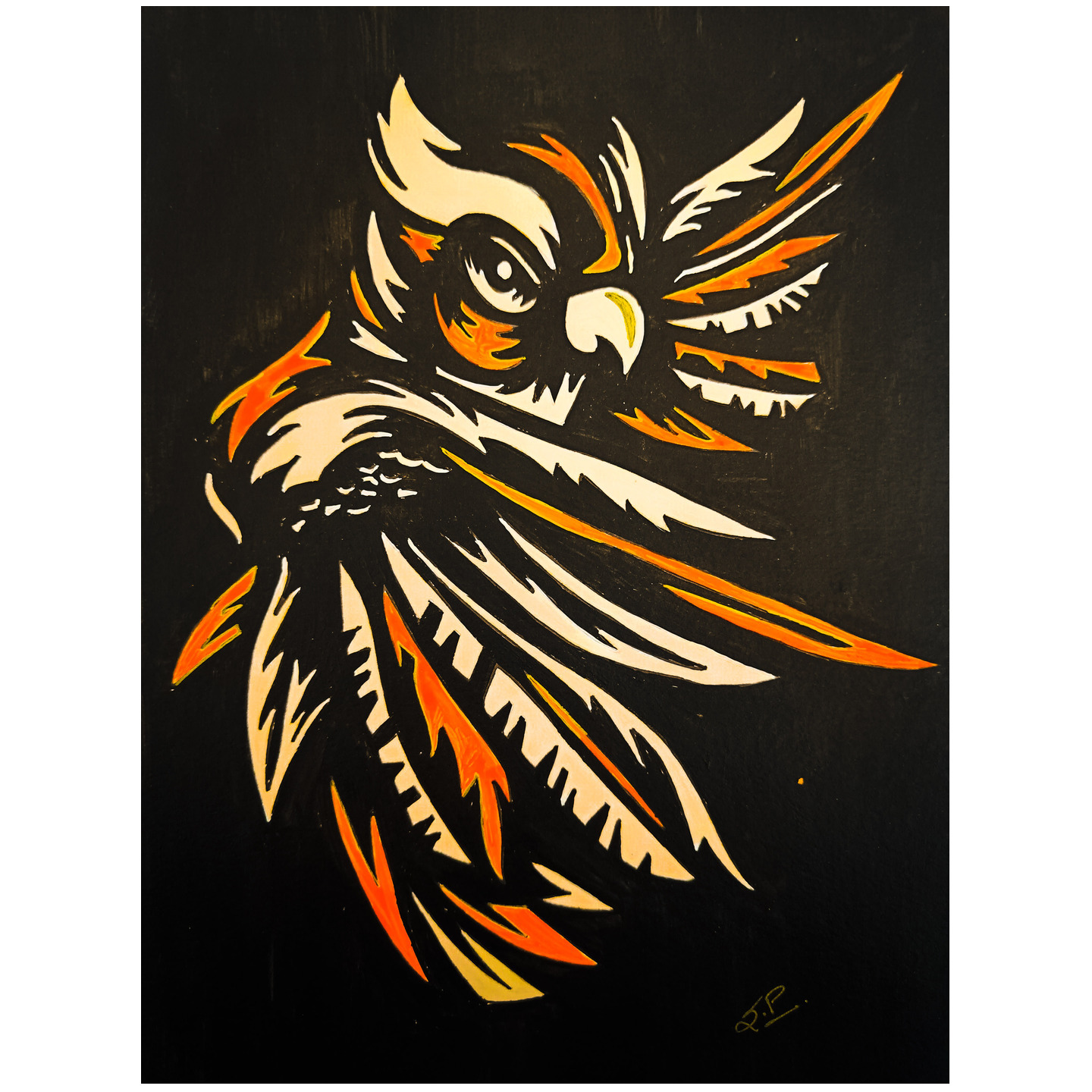 Minimalistic Owl