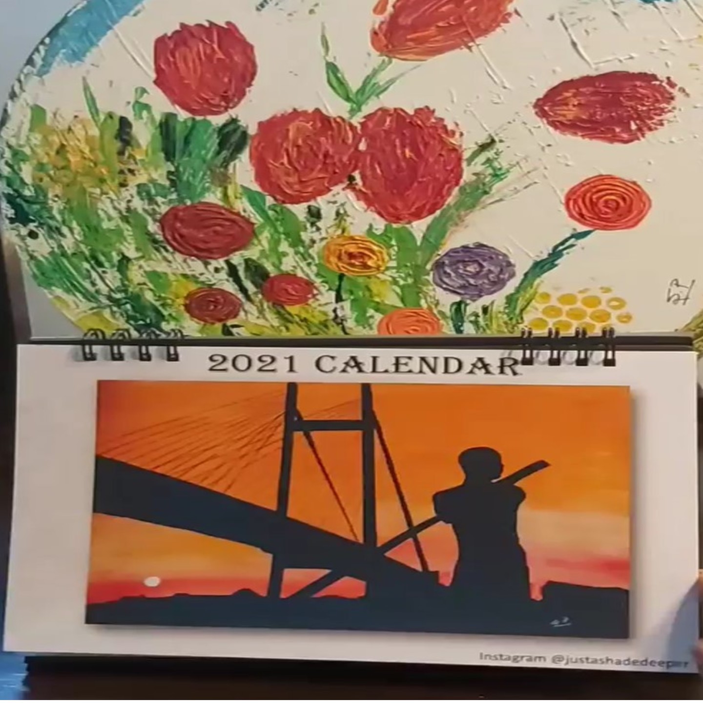 2021 Calendar with art prints