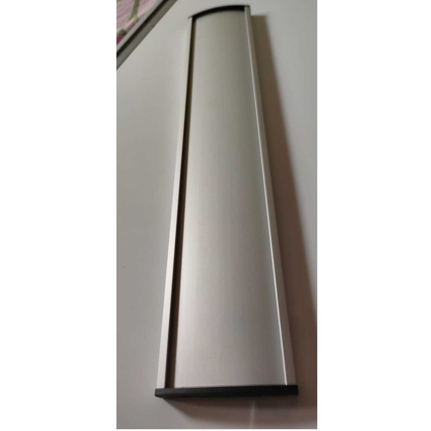 Modular Imported Curved Aluminium Profile Signage 300mmx56mm.