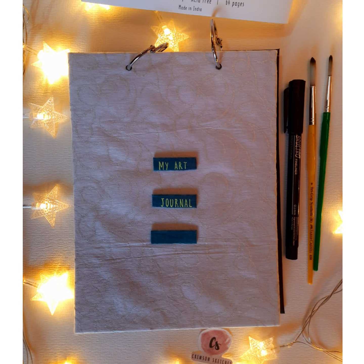 Watercolour art journal