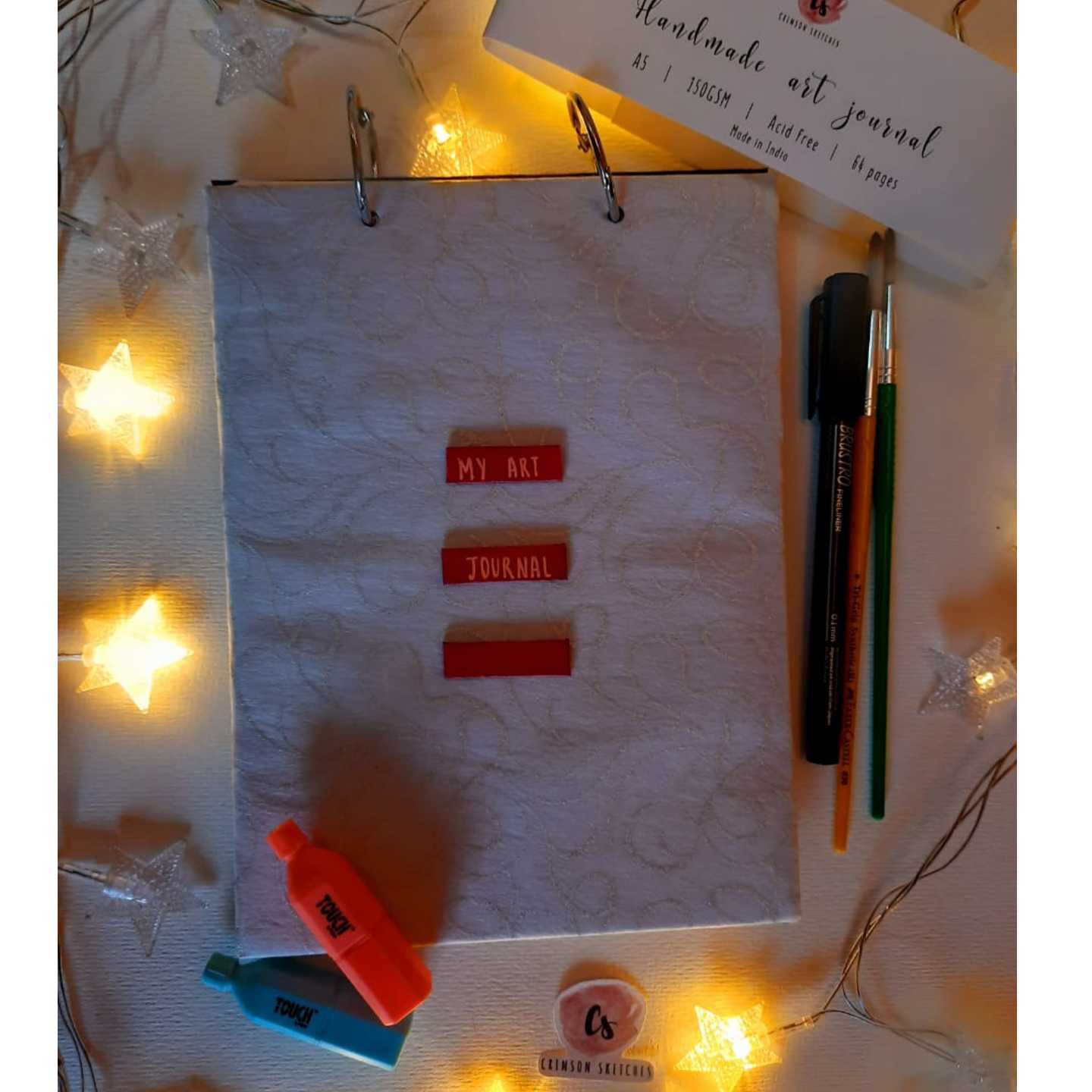Watercolour art journal