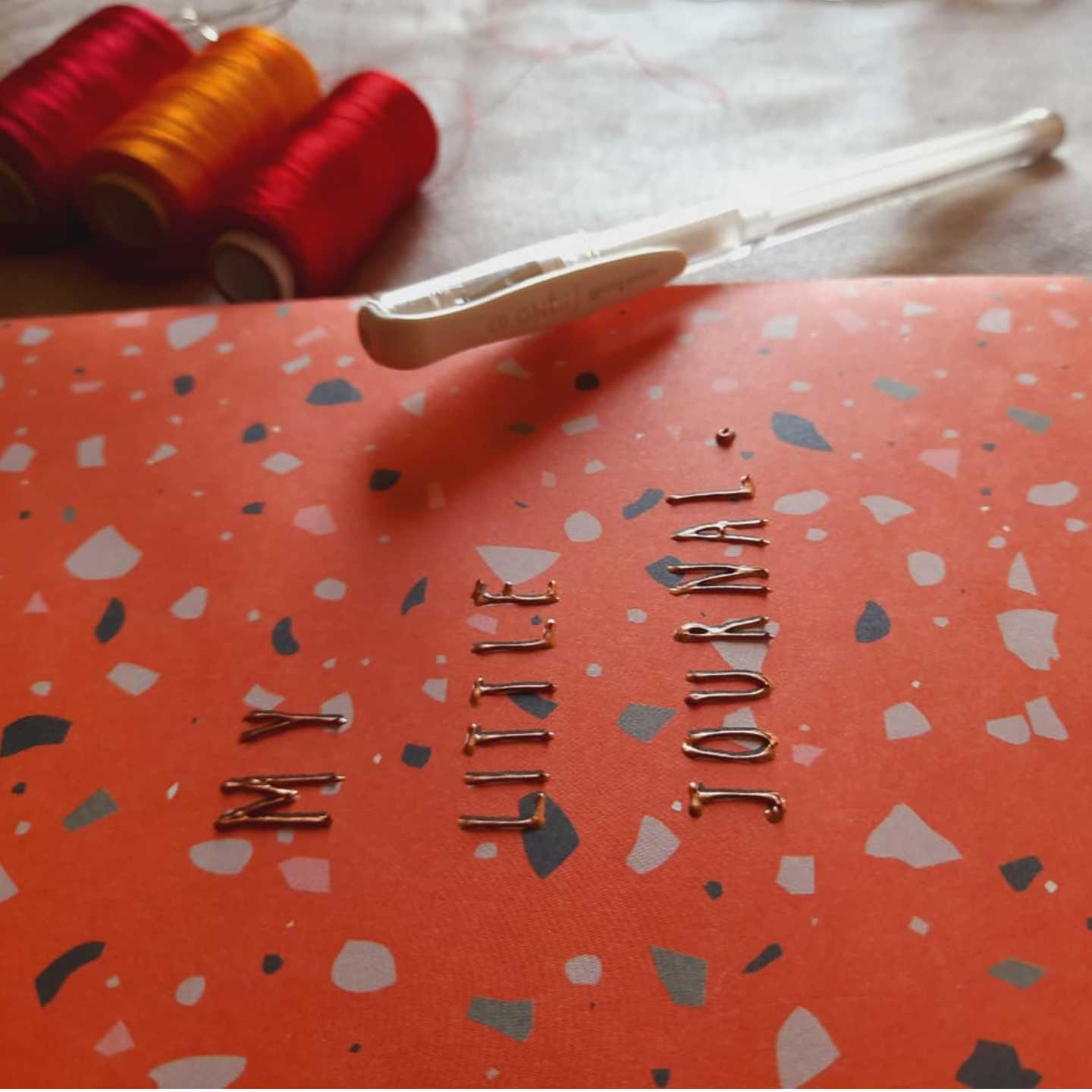 Orange kraft Journal