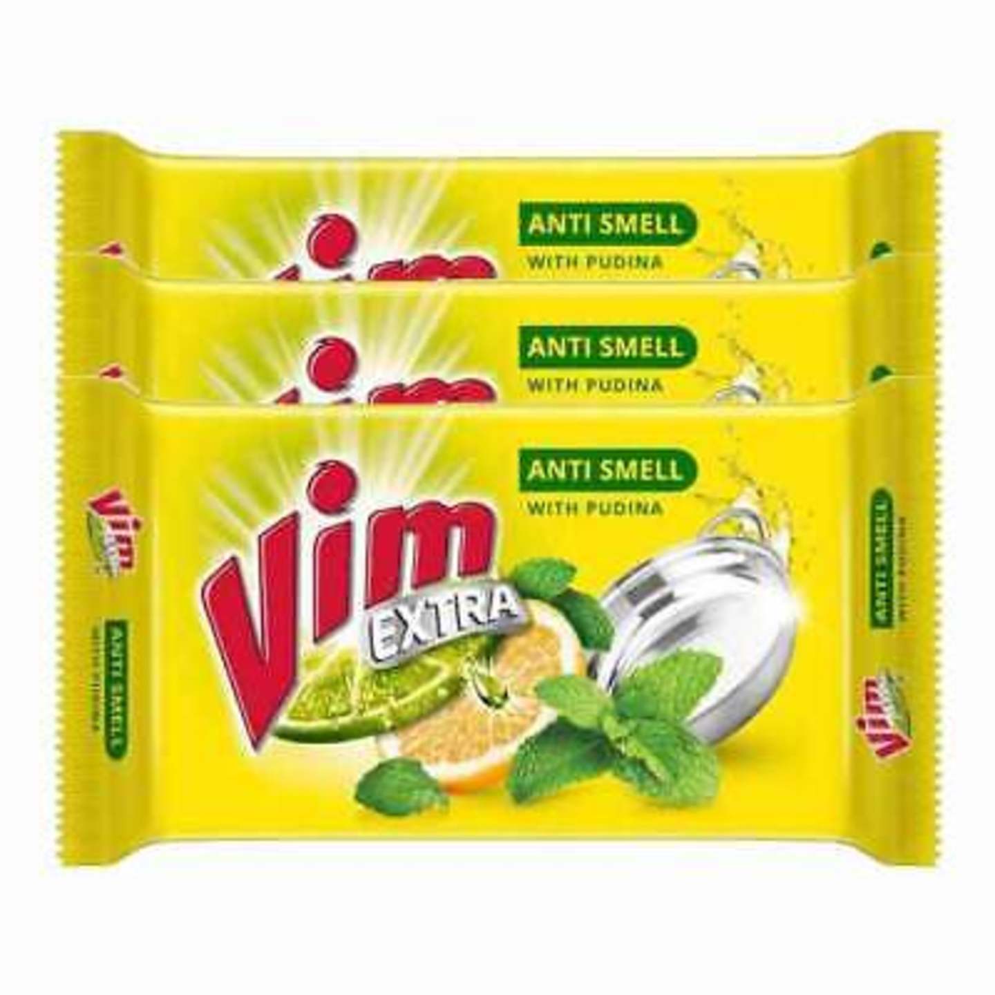 Vim anti smell dish wash bar pack