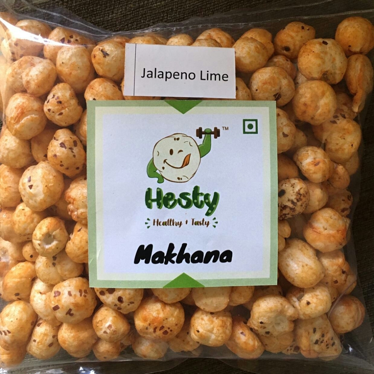 makhana with  jalapeno lime flavours 50 gm