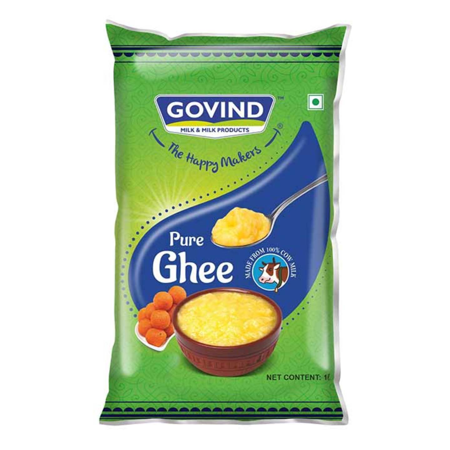 Govind Pure Ghee Pouch  1 Ltr