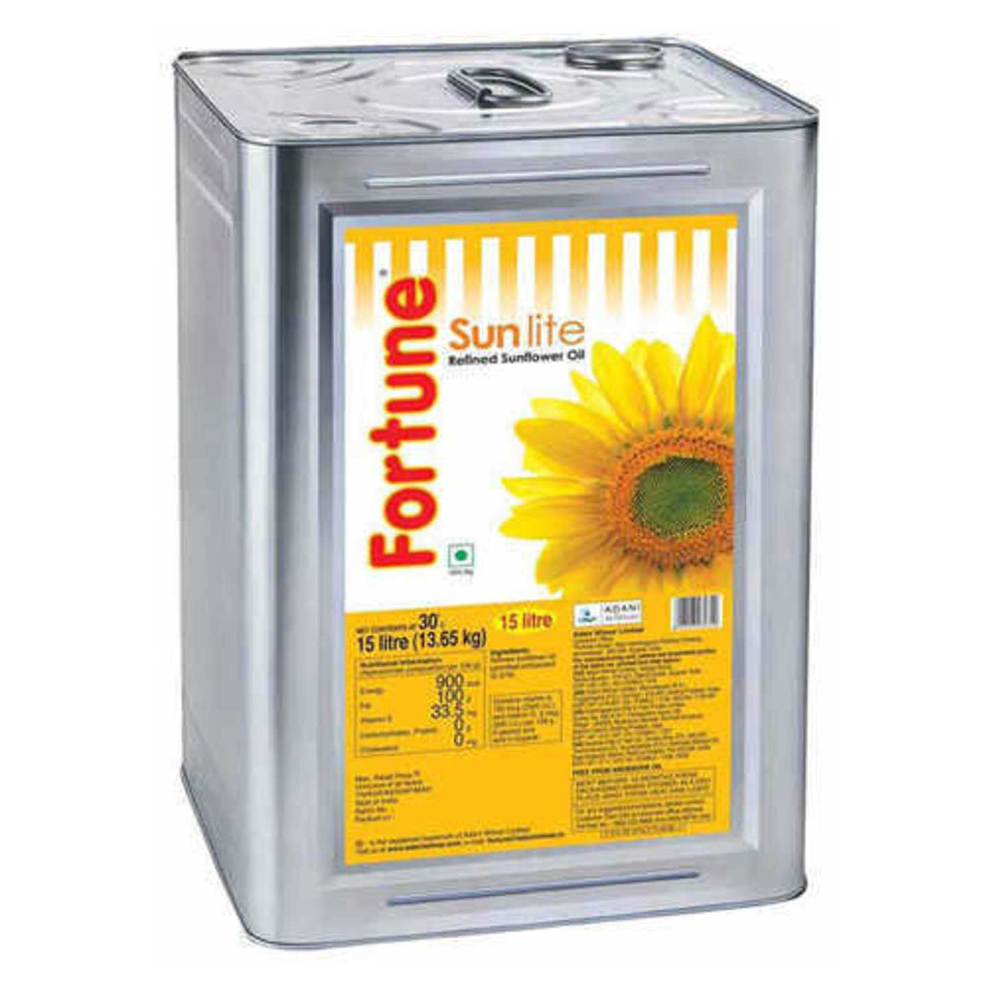 FORTUNE REFINED SUNFLOWER OIL TIN