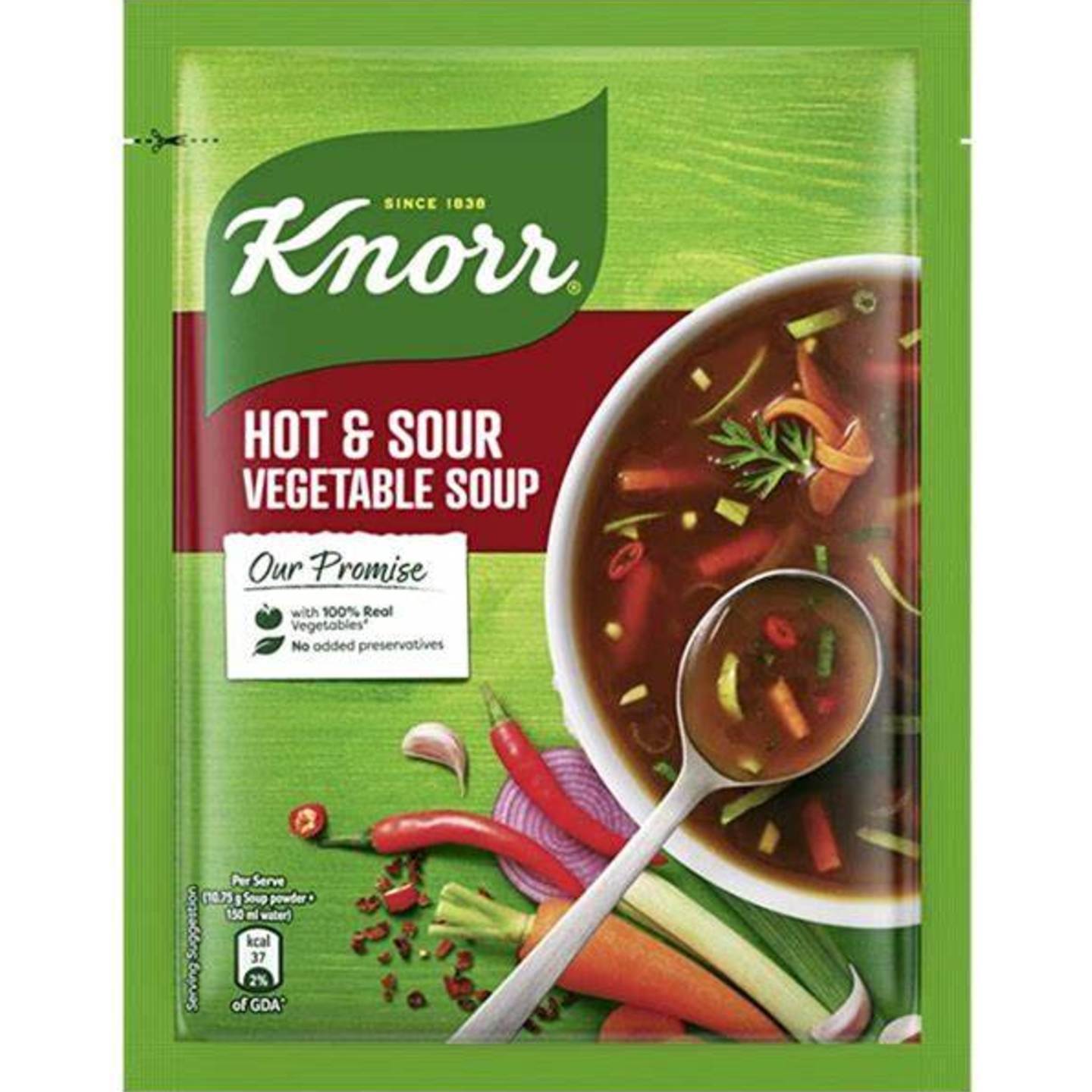 Knorr Hot & Sour Veg Soup : 41gm