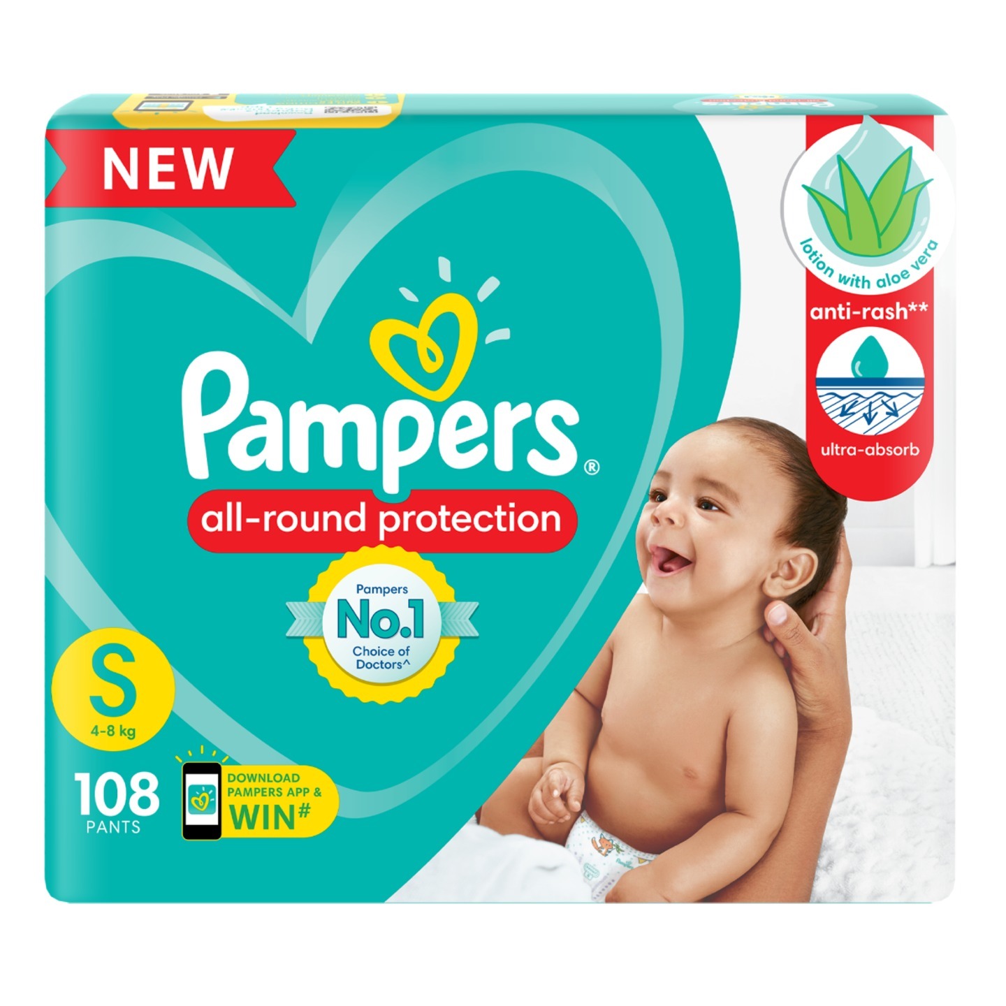 Pampers All-round Protection Pants-S