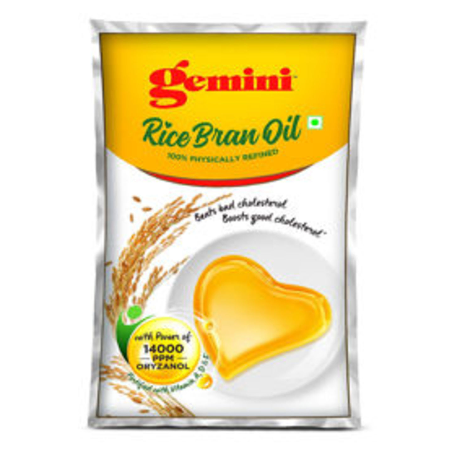 Jemini ricebran cooking oil 1 ltr