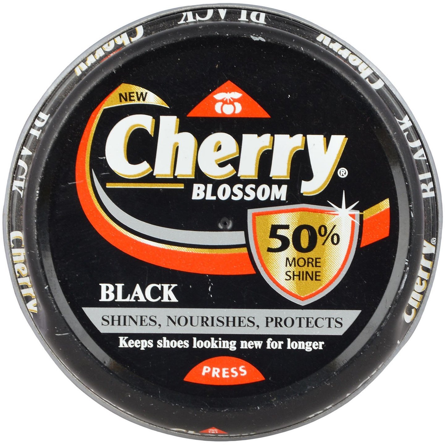 CHERRY BLOSSOM SHOE POLISH CREAM