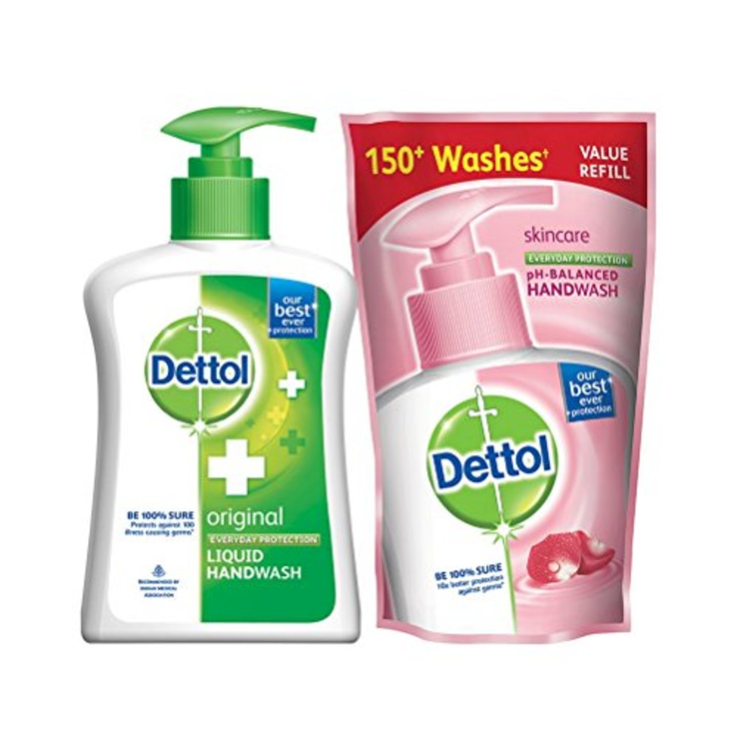 Dettol Original Liquid Handwash refill with pump