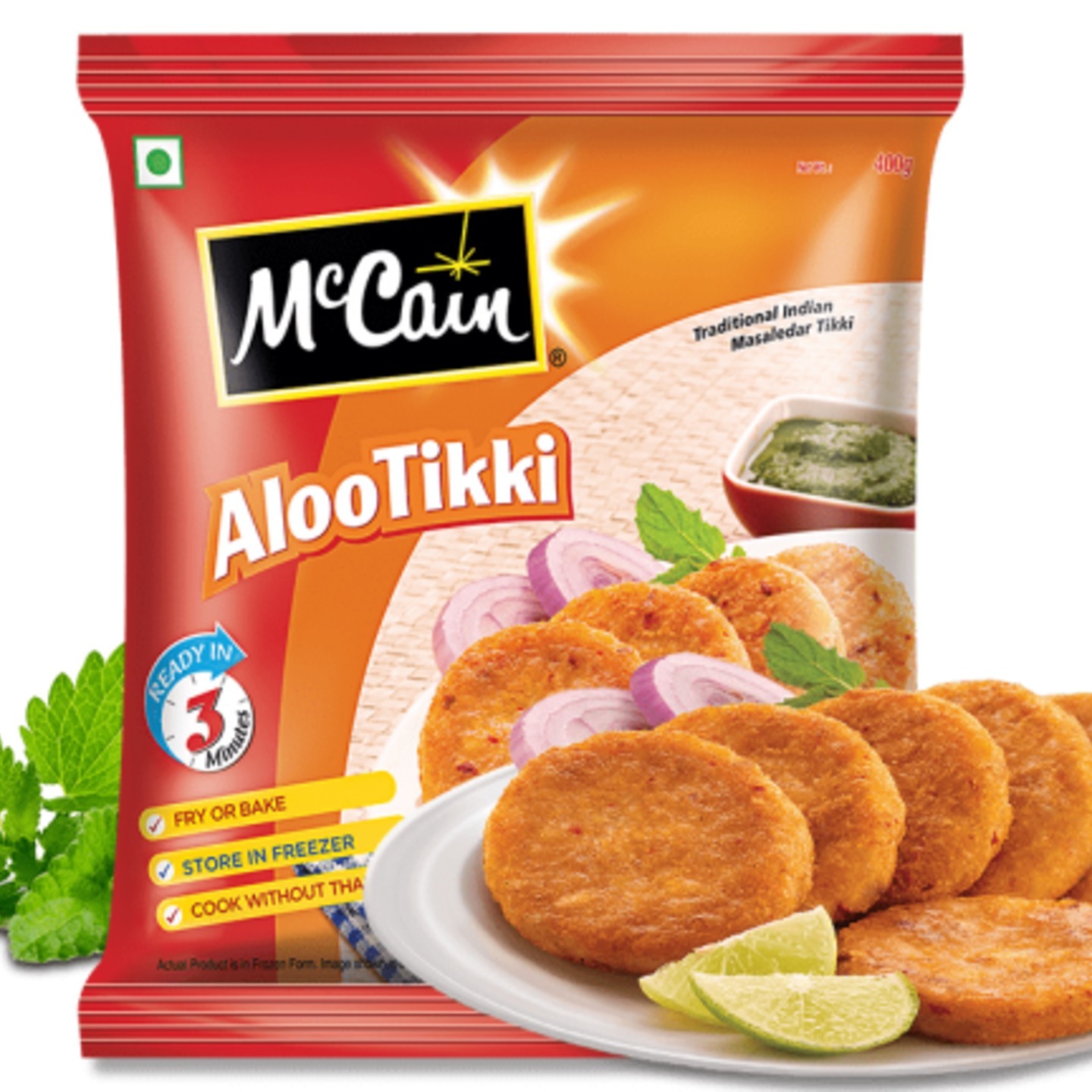 McCain Alu Tikki 760gm