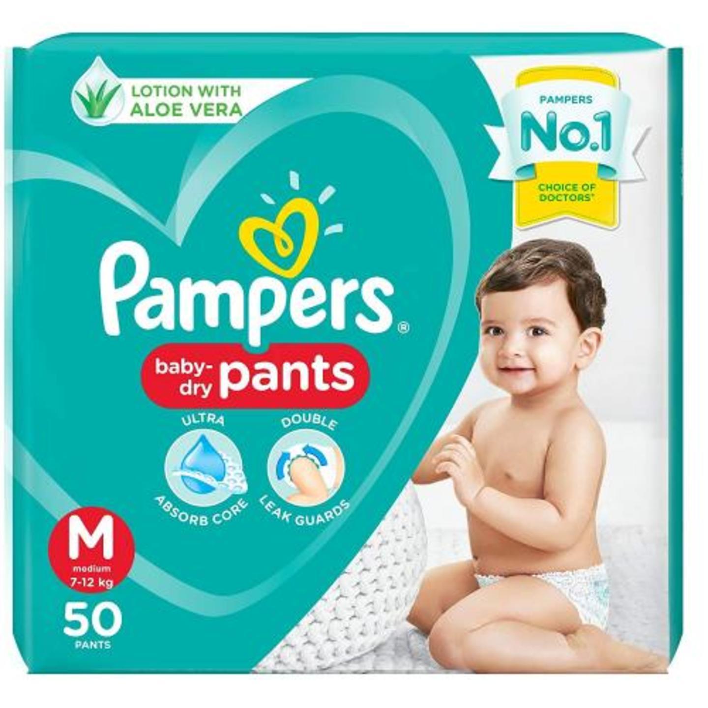 PAMPERS BABY'S DRY PANTS-M