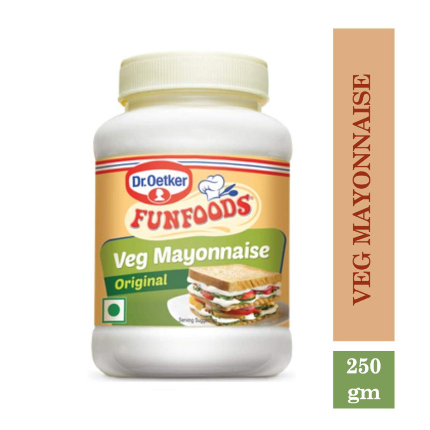 Funfood Veg Mayonnaise Original  250gm