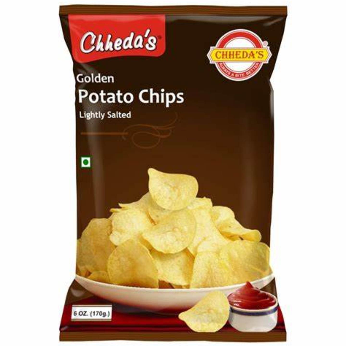 Chheda's Potato Chips (lightly salted) : 170gm