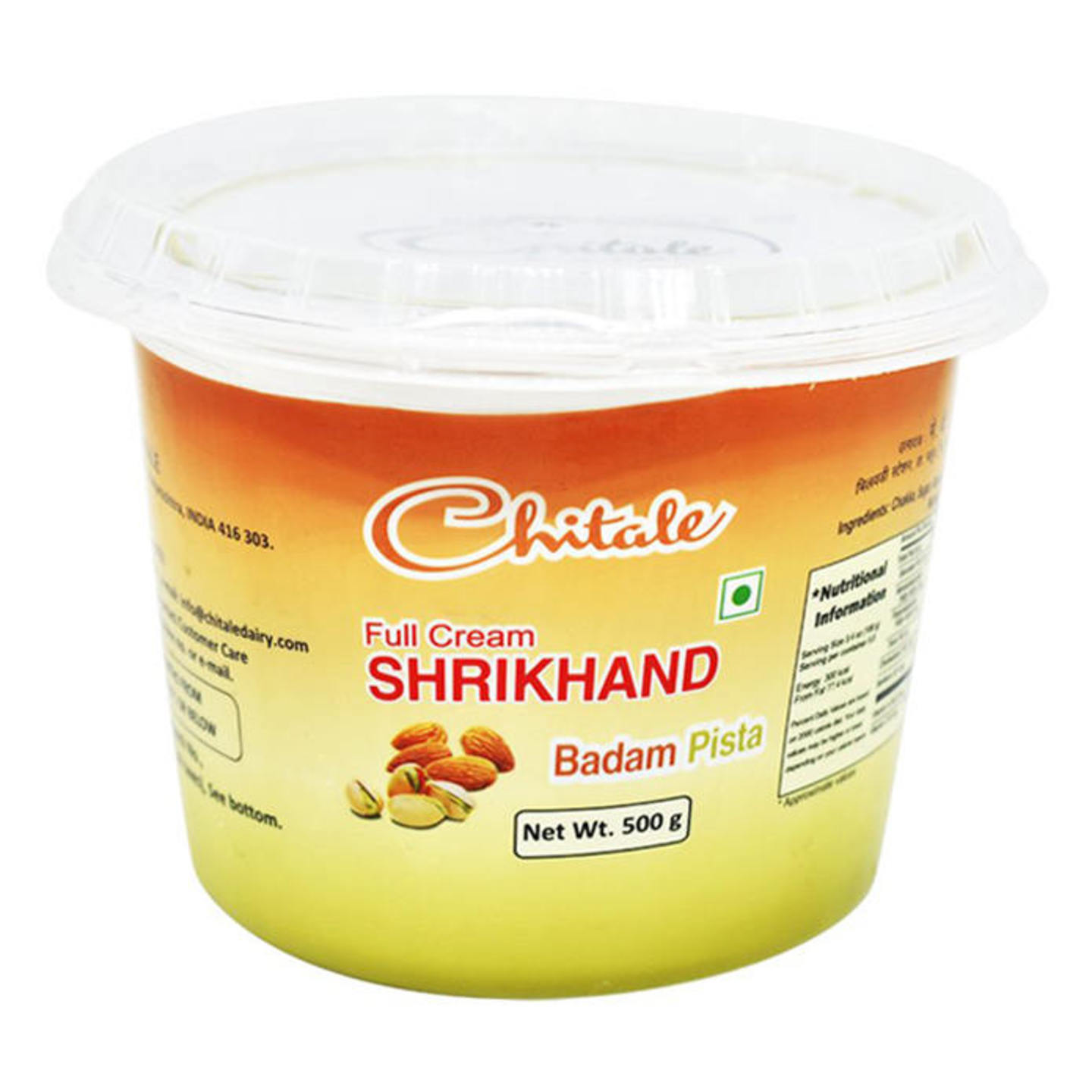 Chitale Shrikhand Badam Pista  500gm