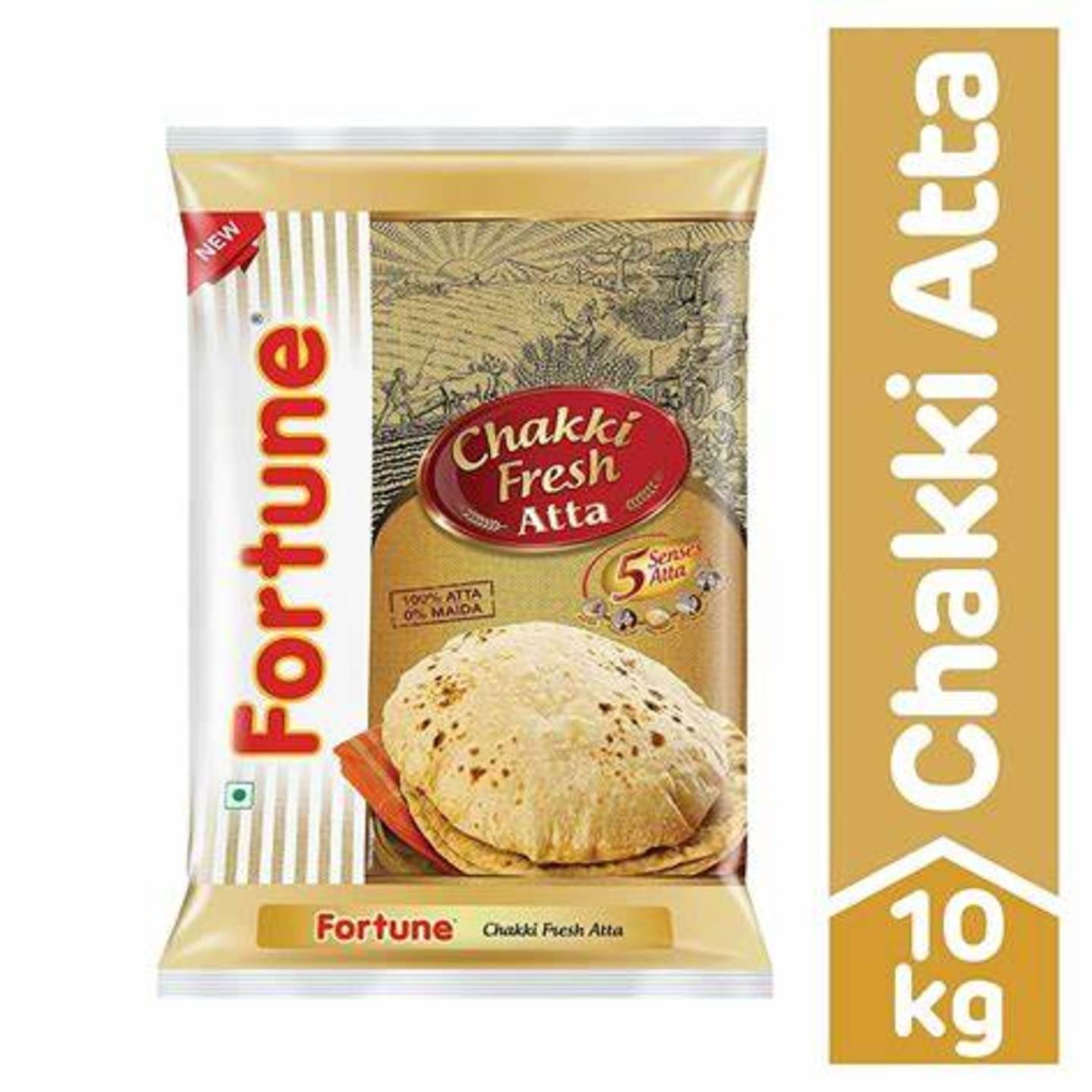 Fortune chakki fresh wheat atta 10kg