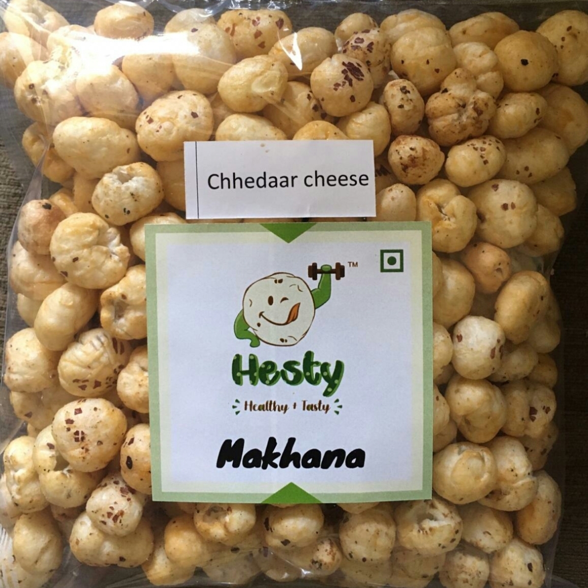 makhana with chhedaar cheese flavour 250gm