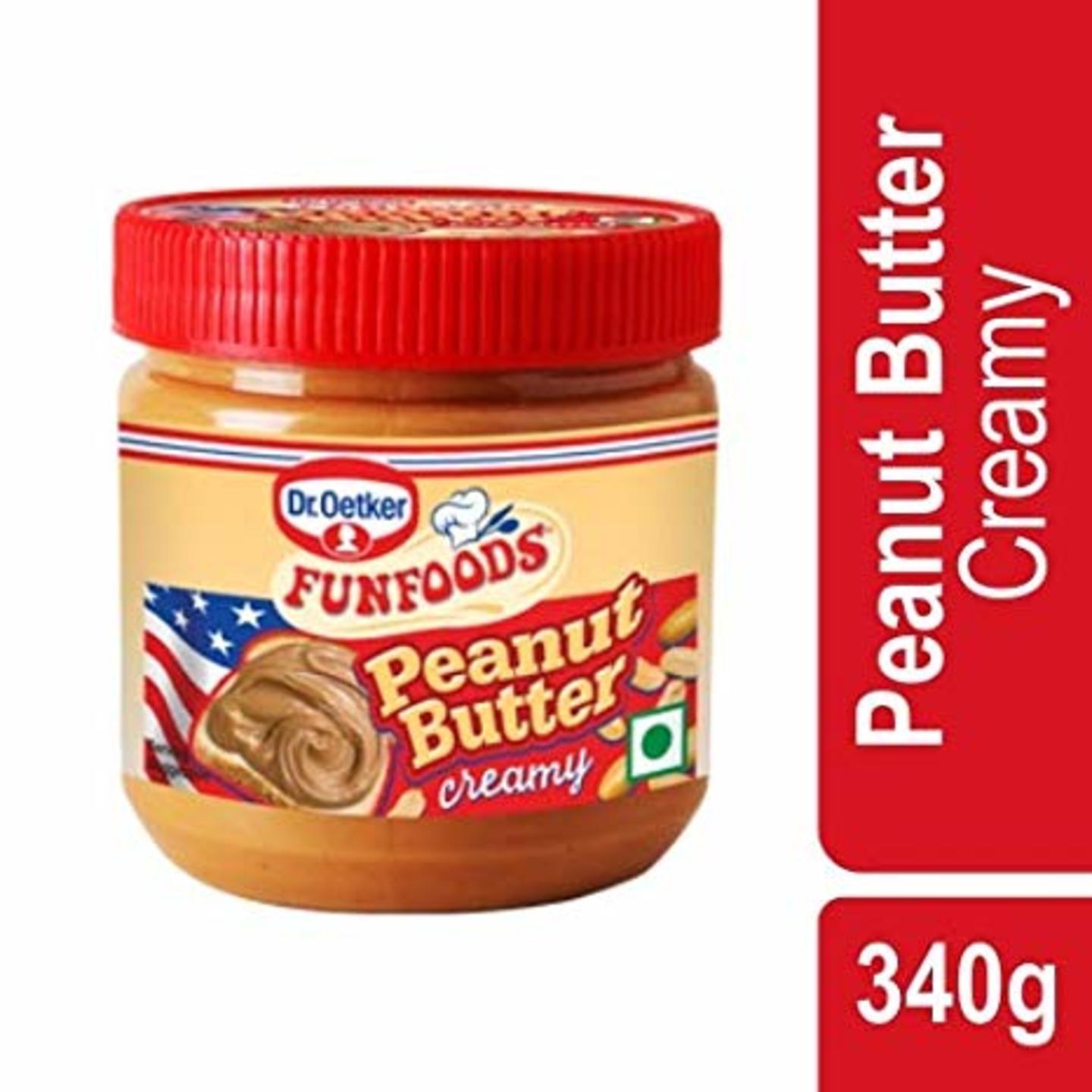 Funfood peanut butter creamy : 340gm