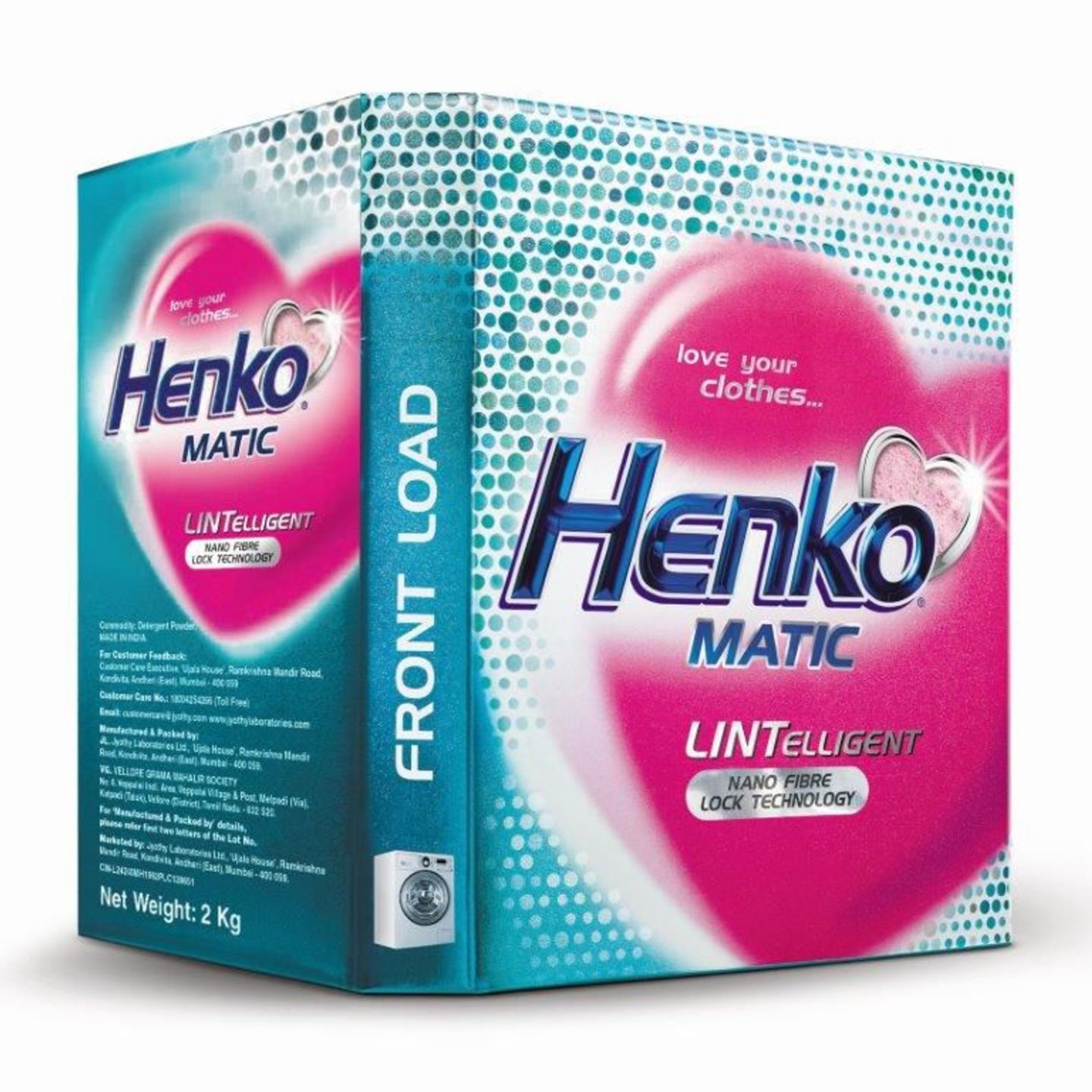 Henko Matic Lintelligent Front  load : 2 kg