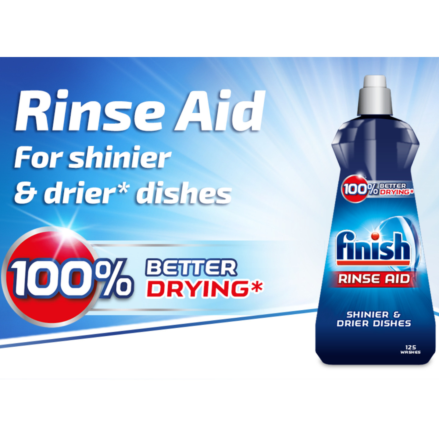 Finish Machine Dishwasher Rinse Aid  400 ml