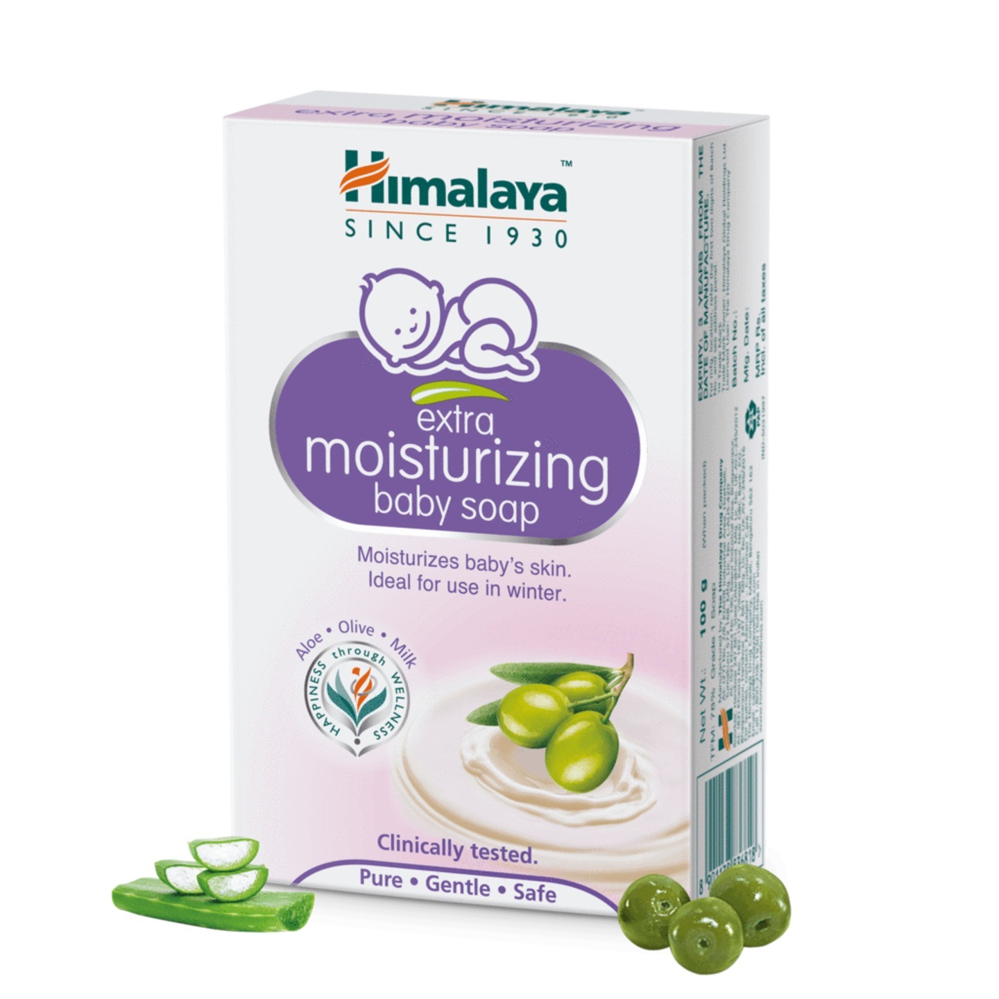 HIMALAYA EXTRA MOISTURIZING BABY SOAP