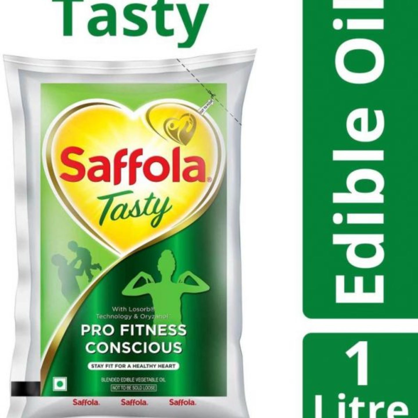 Saffola tasty cooking oil 1 ltr