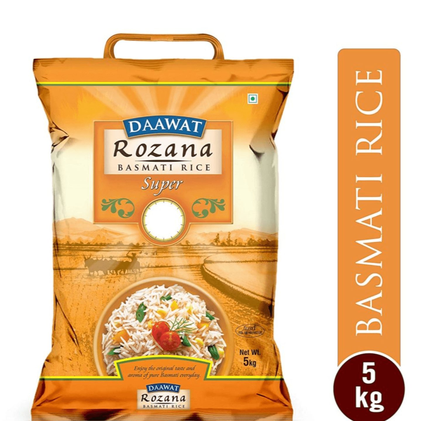 Dawat rozana super basmati rice 5kg