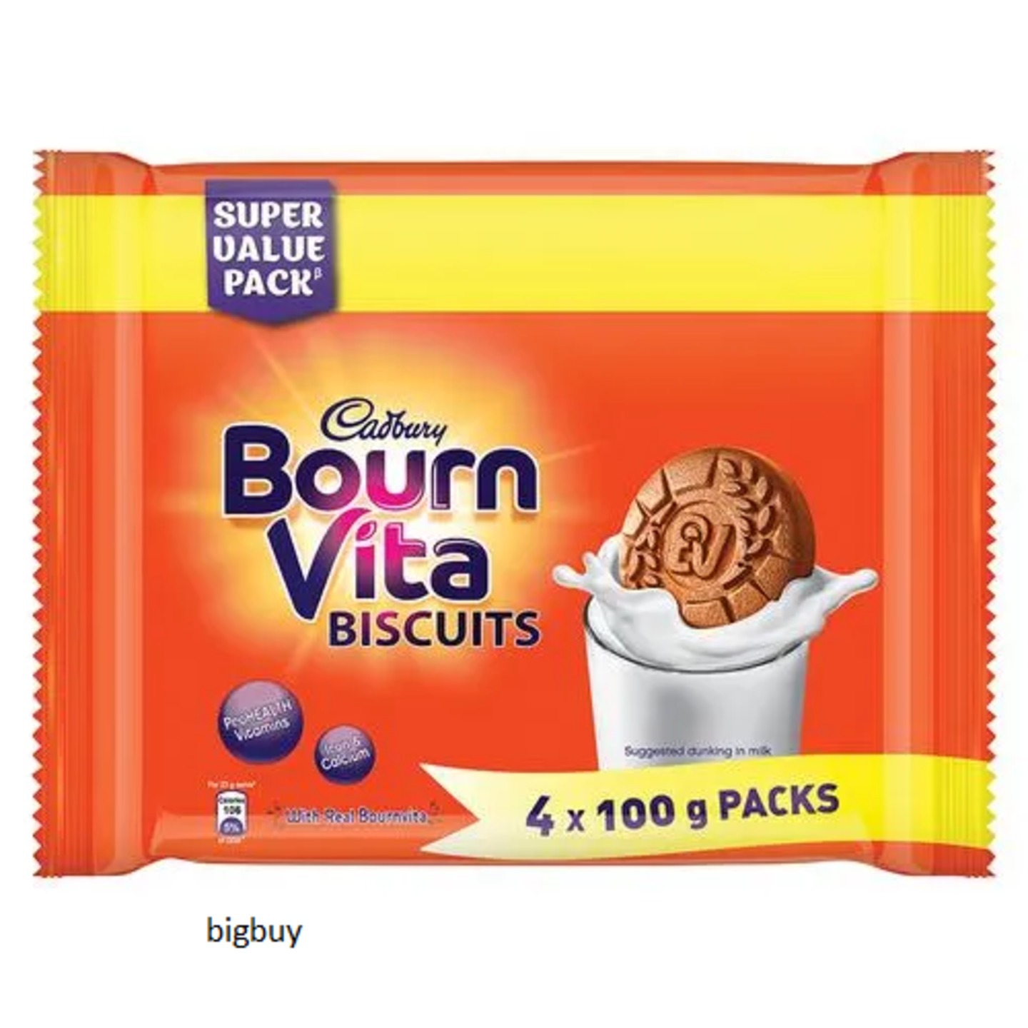 Cadbury Bournvita Biscuit 400gm