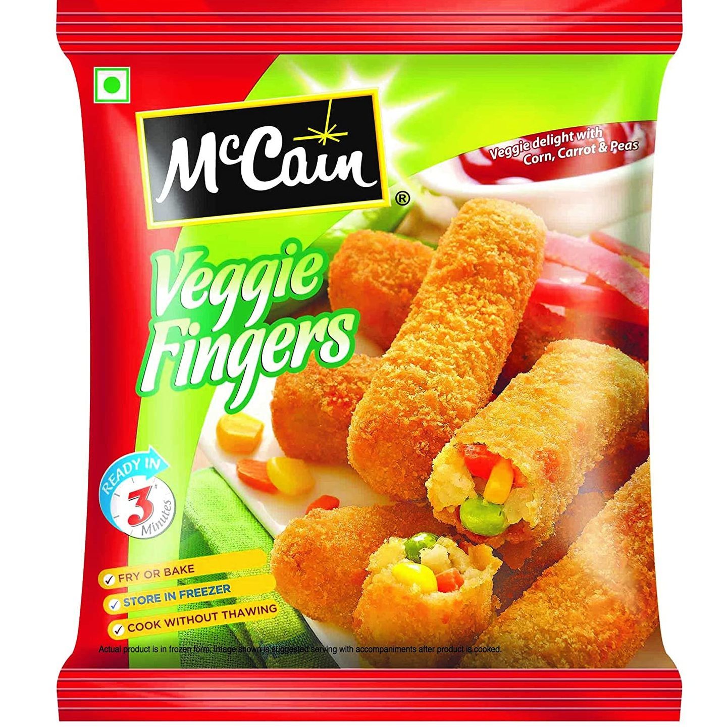 McCain Veggie Fingers 400gm