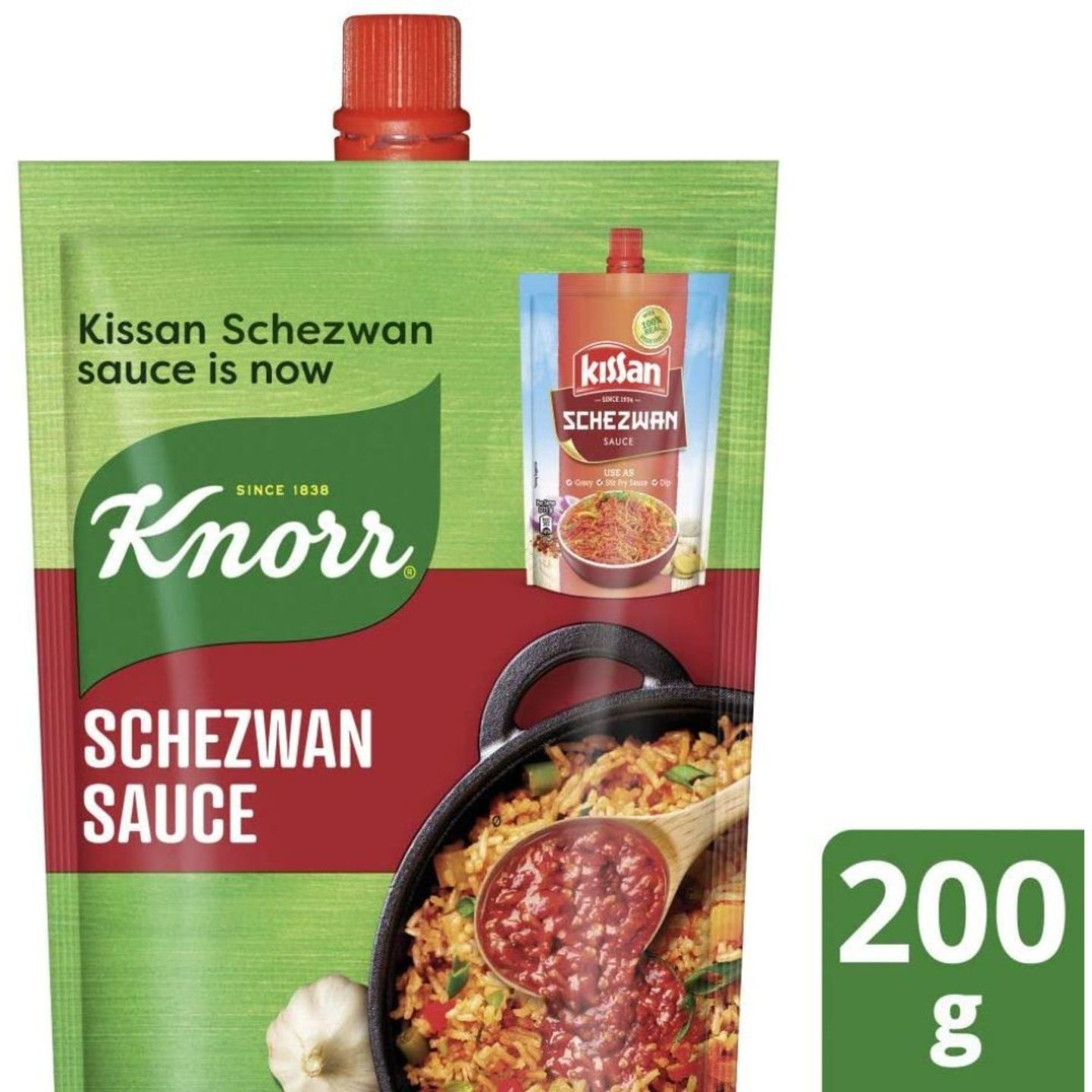 Knorr Schezwan Sauce pouch : 200gm