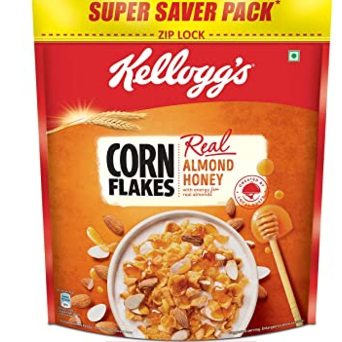 Kelloggs corn flakes real almond & honey 1 KG