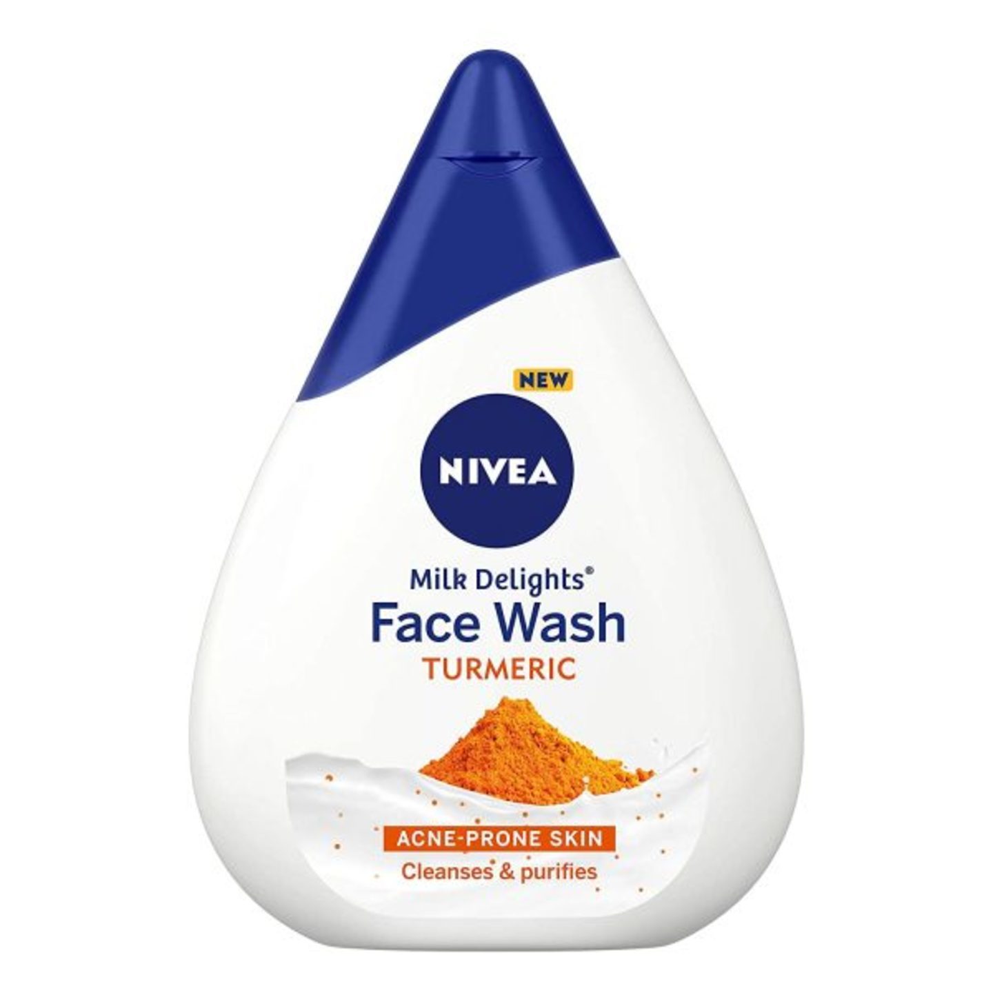 Nivea milk delights turmeric face wash 100ml