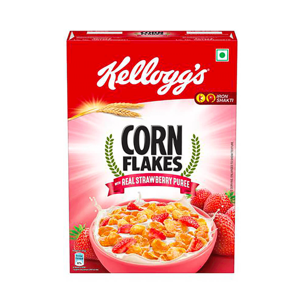 Kelloggs Strawberry Corn Flakes