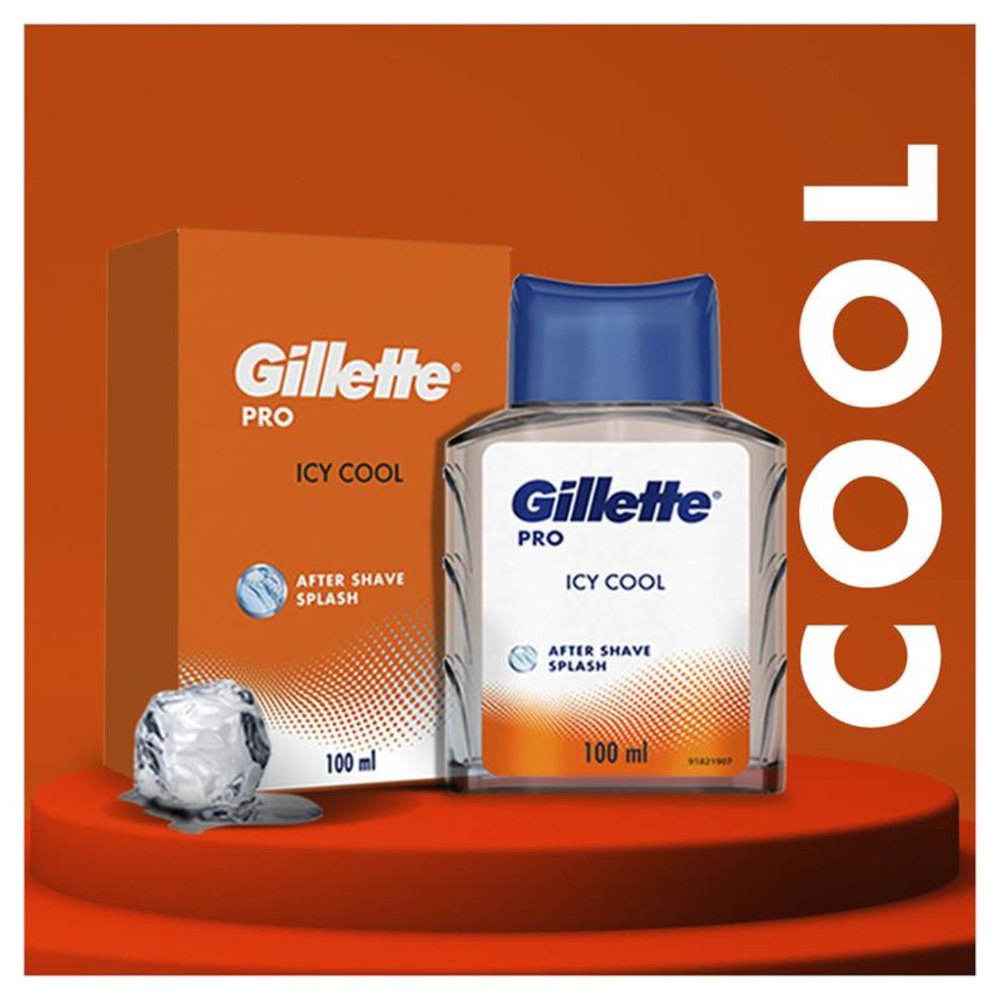 Gillette After Shave Splash-Icy Cool : 100 ml