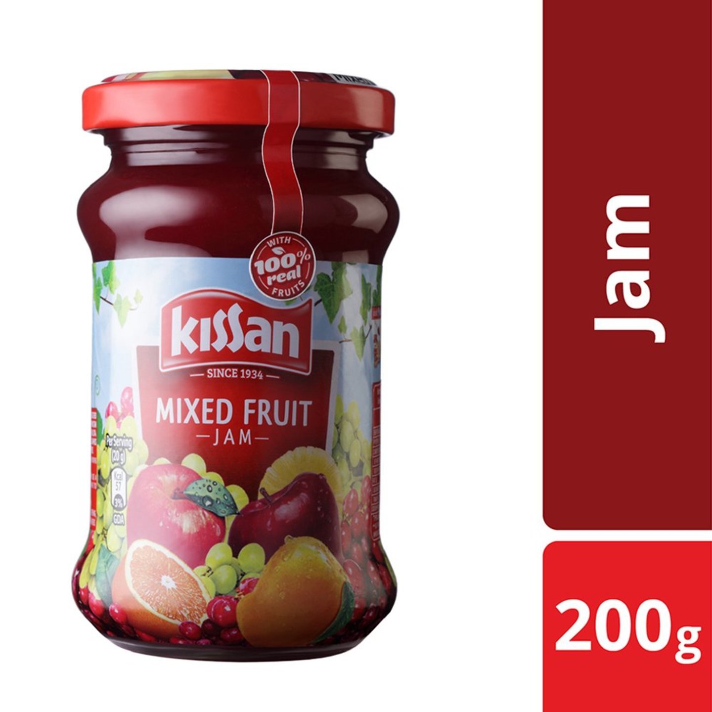 KIssan Mix Fruit Jam : 200gm